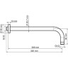 Кронштейн для верхнего душа WASSERKRAFT A079